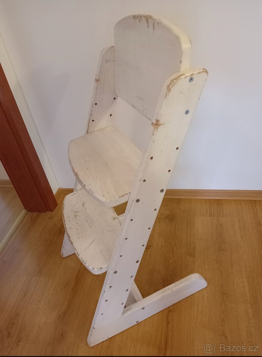 Detska rostouci židle jídelni - 2