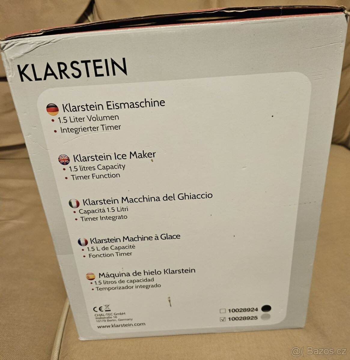 Zmrzlinovač Klarstein - 2