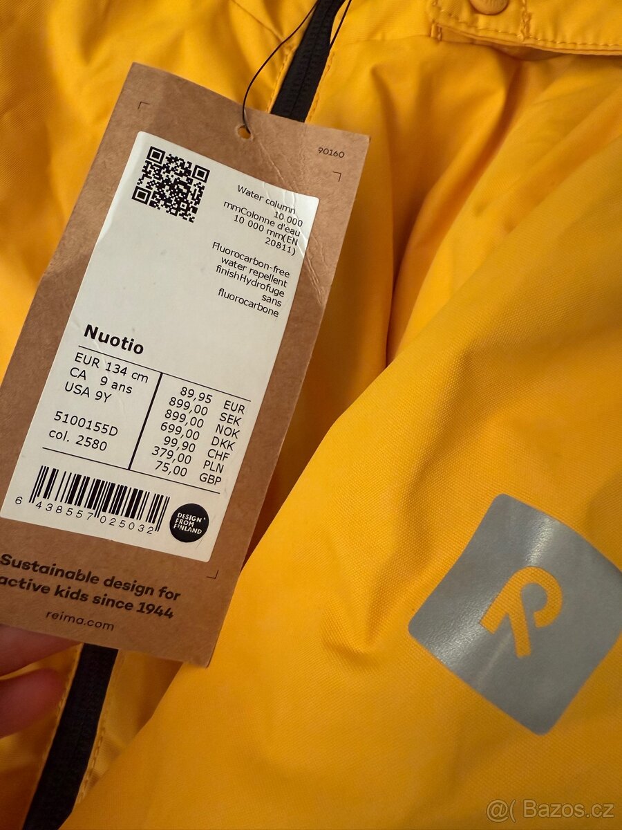 Nová detska zimní bunda Reima vel. 134 - 2