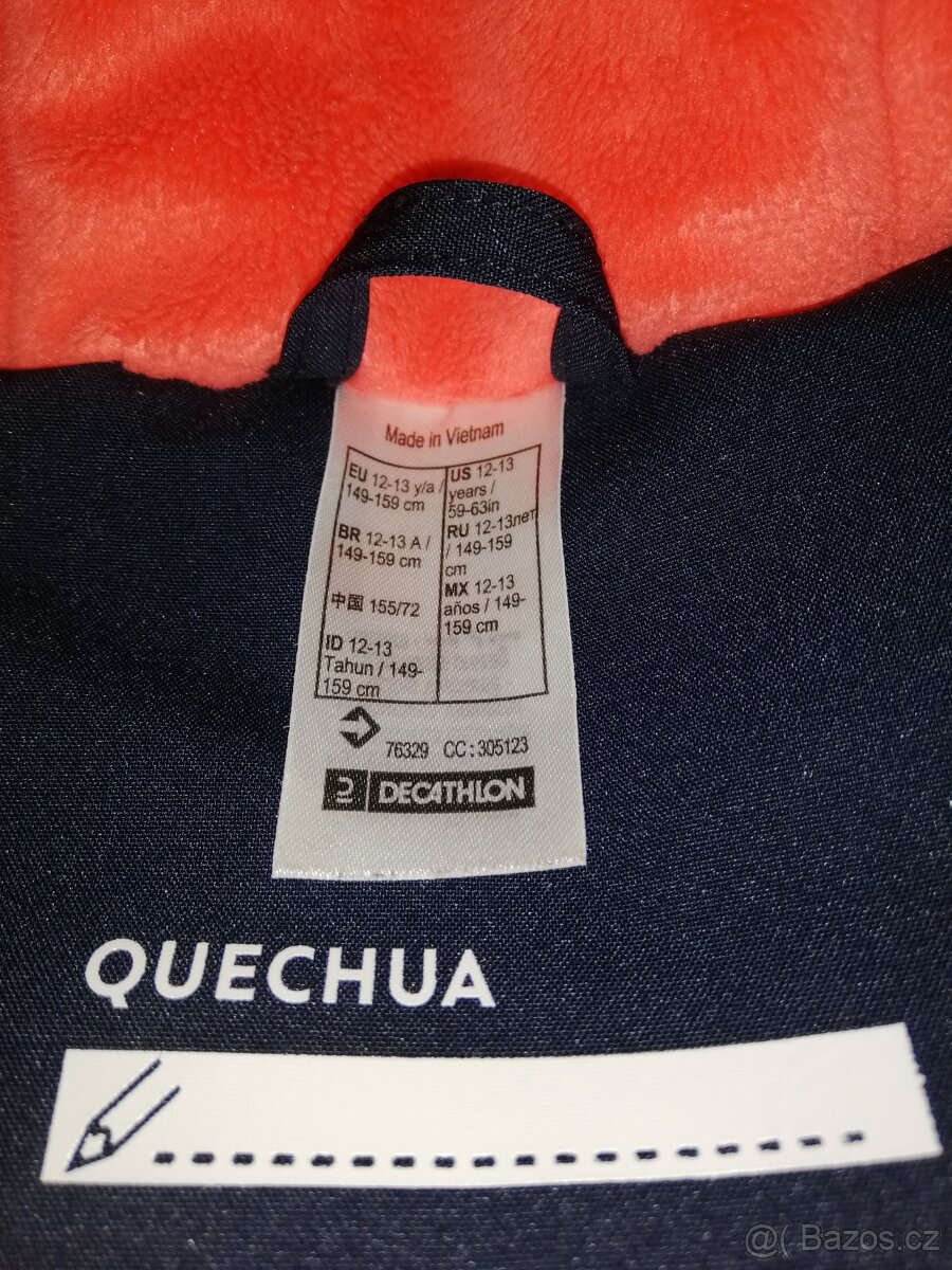 Dívčí zimní bunda vel. 12-13 let - 2