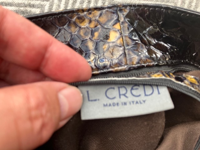 kožená kabelka L.CREDI - 2