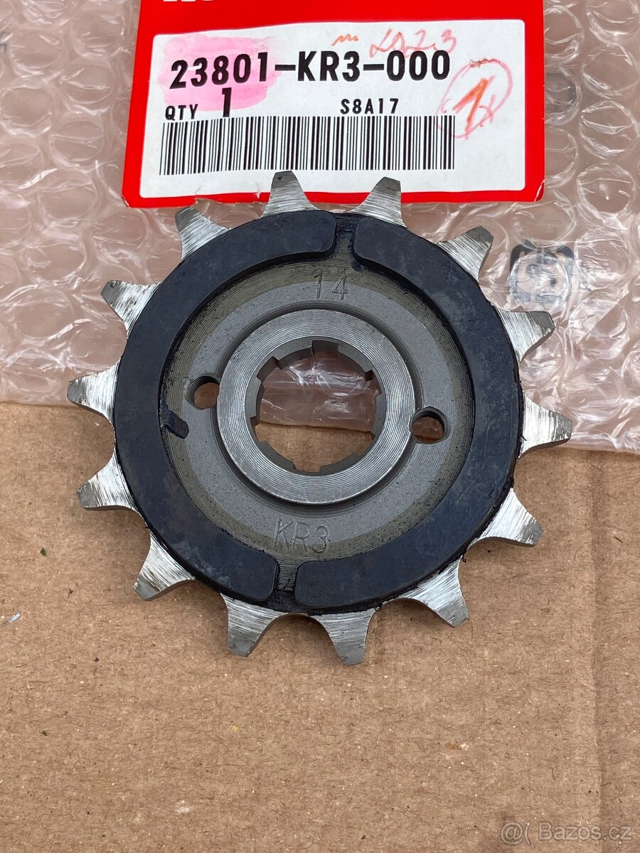 Řetězové kolo NOS Honda CB250 Nighthawk CMX250 Rebel 14T 238 - 2