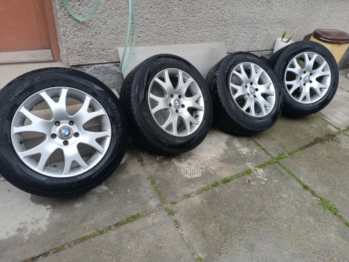 Prodám výměnim BMW Alu Kola 5x120 x18 ET 46 +Zimní pneu - 2
