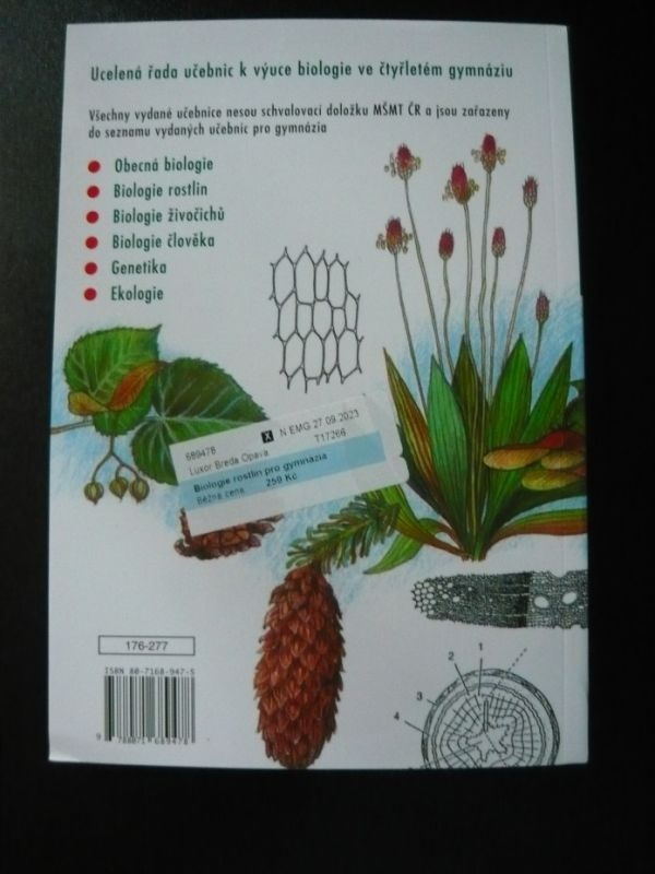 Biologie rostlin pro gymnázia - 2