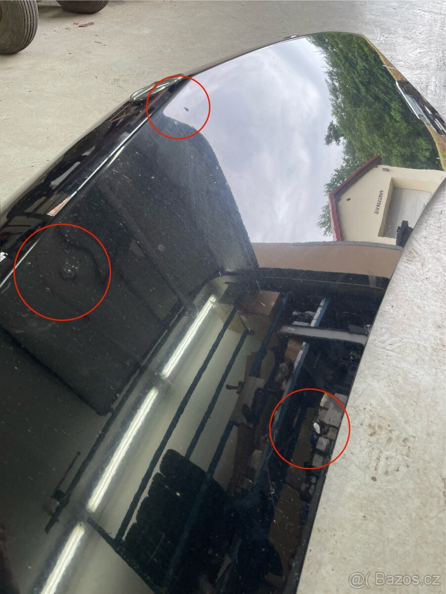 Zadní kapota víko kufru sedan Mercedes W212 - 2