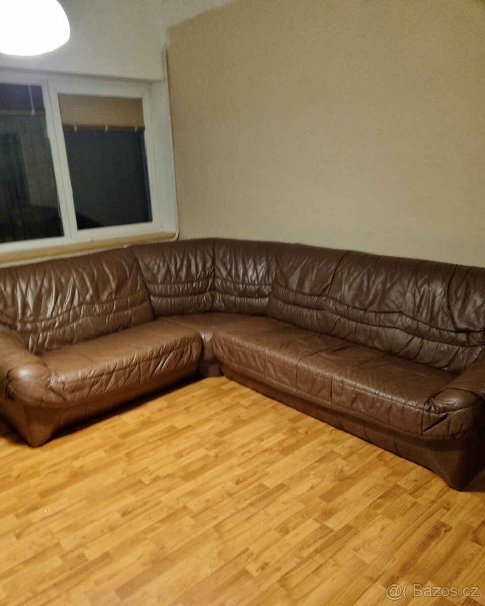 Kožená sedací souprava - 2