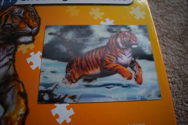 3D puzzle 555 dílků Tygr - 2