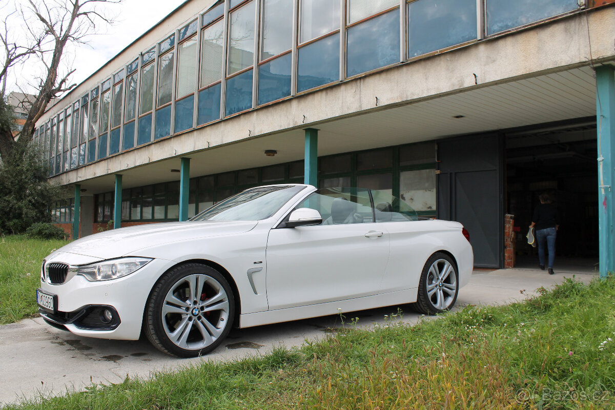 BMW 420d cabrio MSPORT TOP STAV - 2
