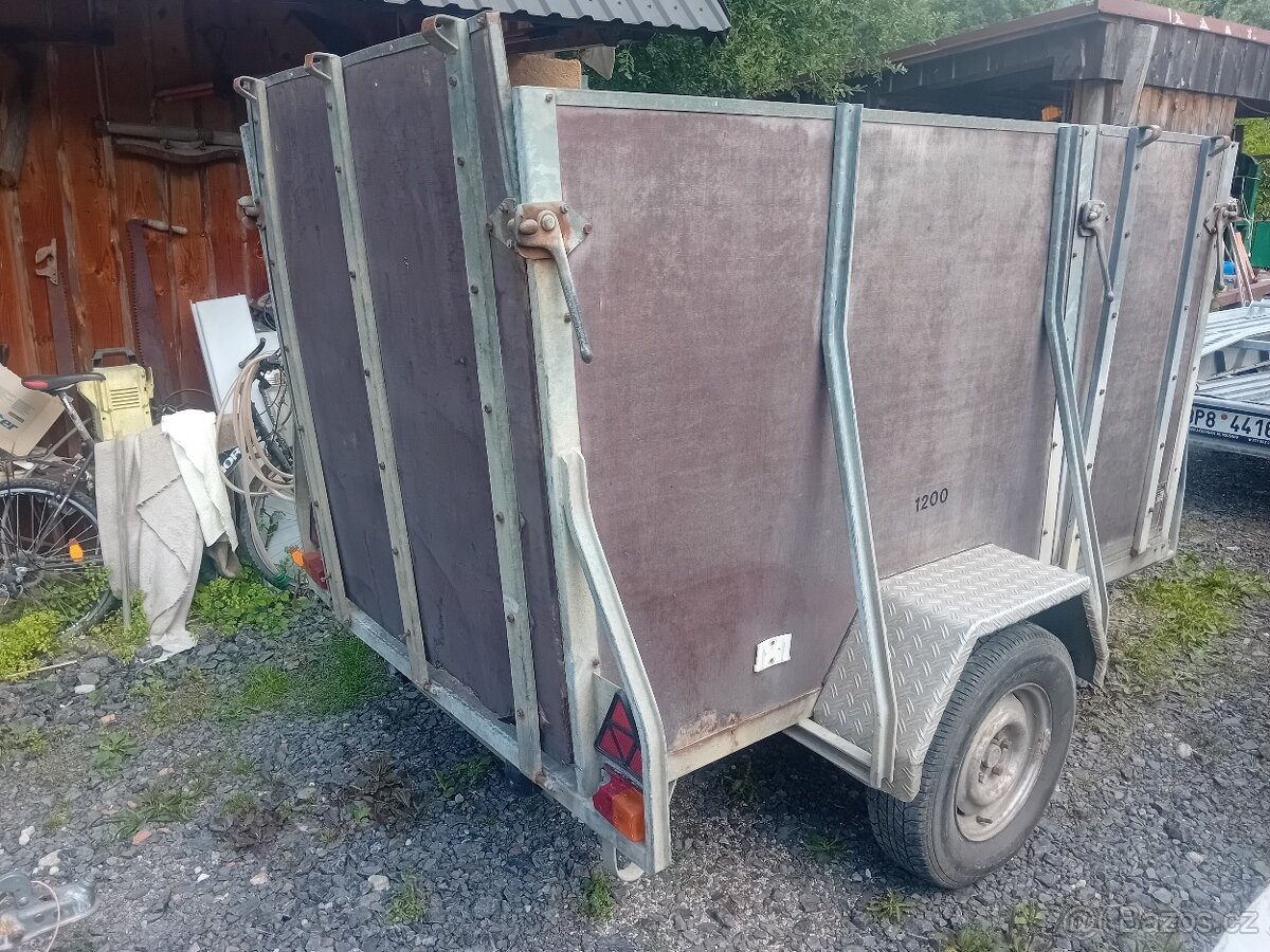 Hospodářský přepravník/vlek na moto - 2