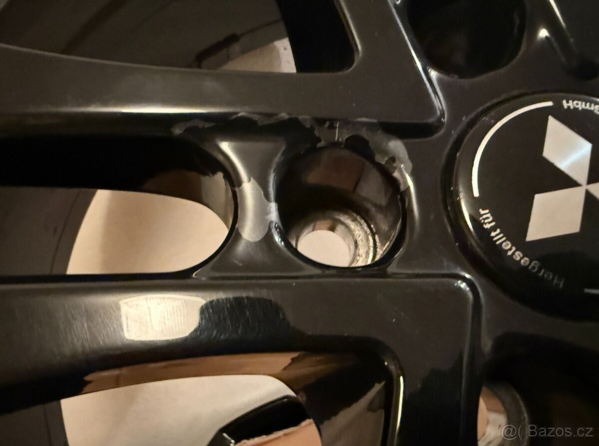 R18 ORIG. DISKY MITSUBISHI 5X114,3 7,5JX18 ET39 - 2