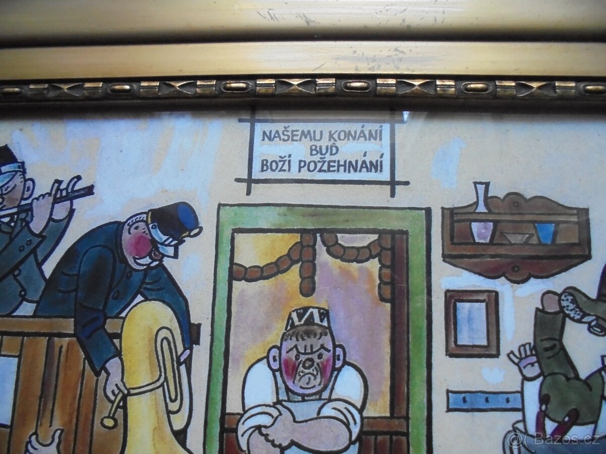 Josef Lada -1943 - Hospodská rvačka - 2