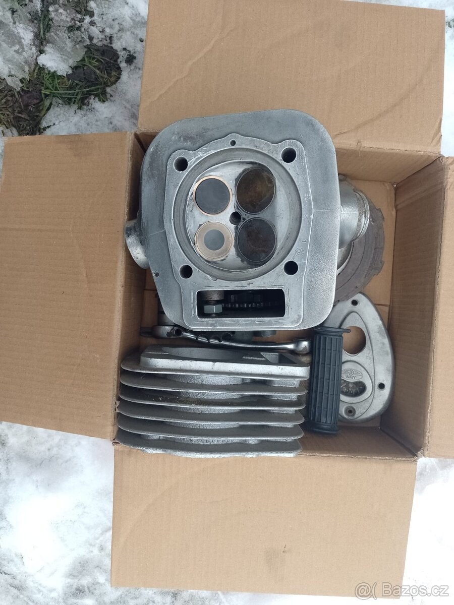 Jawa plochodrážní - díly - 2