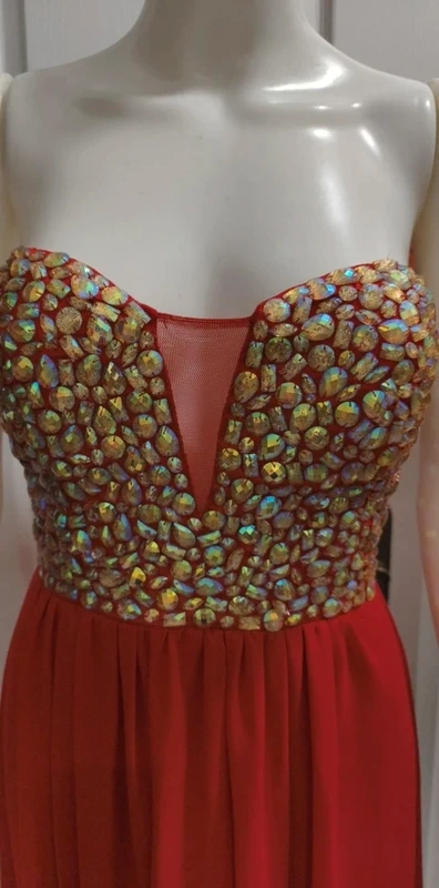 šaty s kamínky M - 2