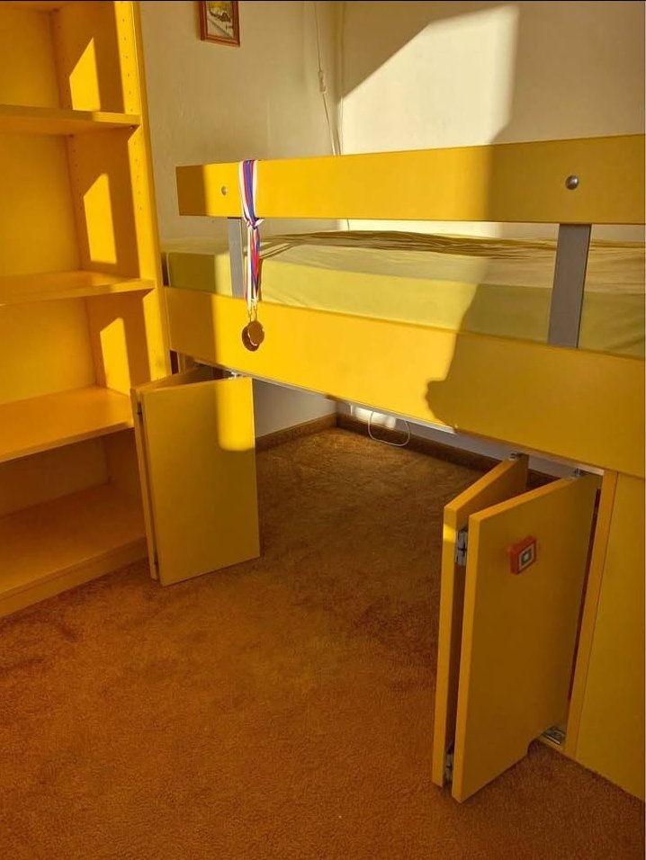 patrová postel, nábytek dětského pokoje - 2