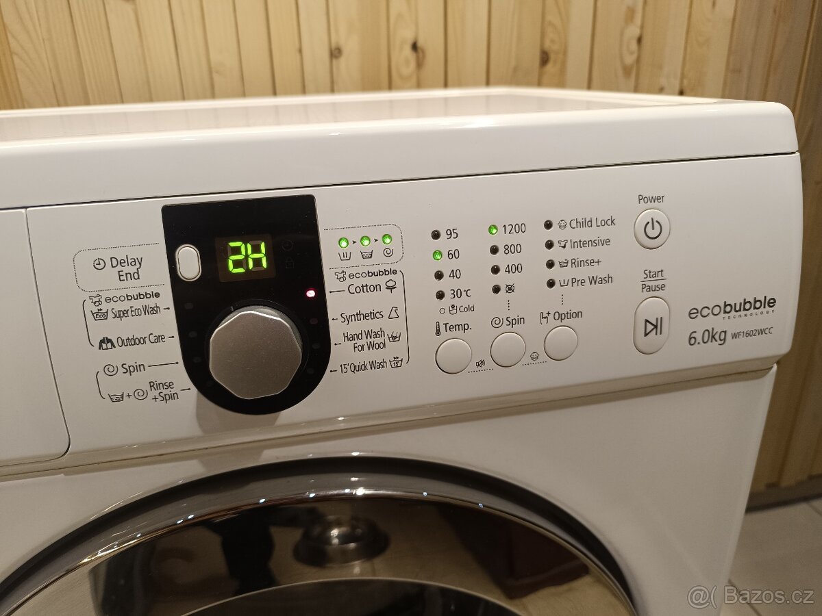 Krásná pračka Samsung Eco Bubble 6 kg - 2