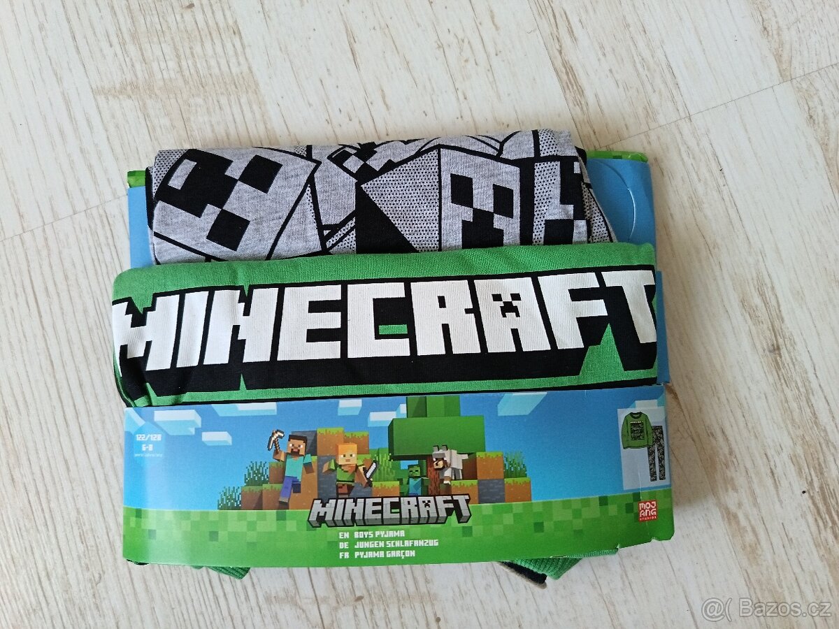 Pyžamo Minecraft - 2