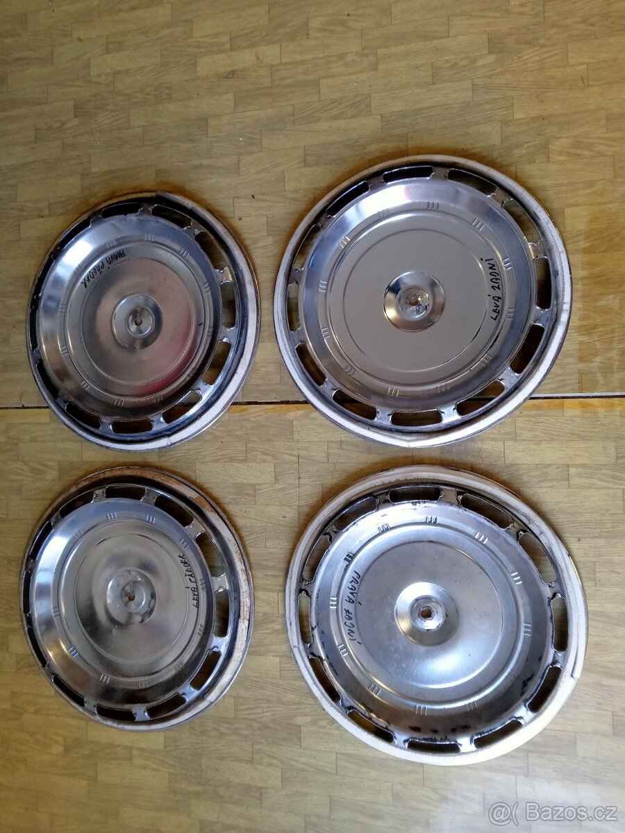 Chromové kryty kol - 2