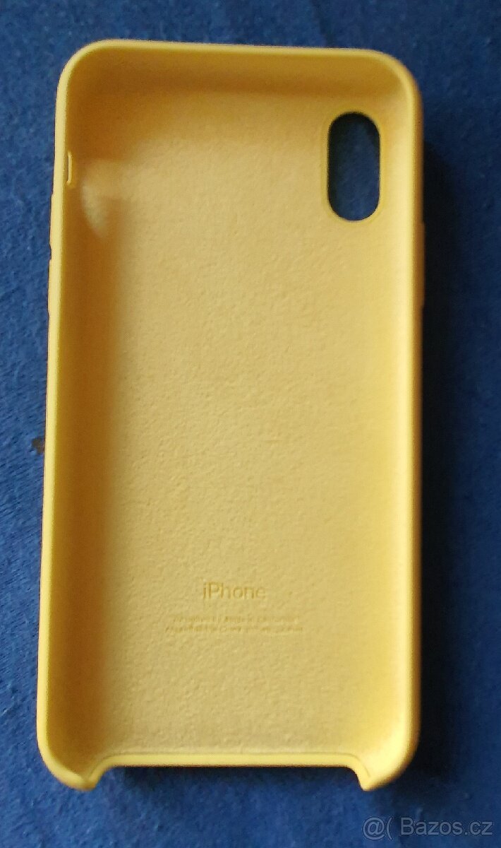 Zánovní ORIGINÁL silikonový kryt iPhone X - 2