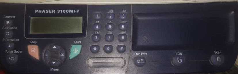 Prodám tiskárnu XEROX PHASER 3100 MFP - 2