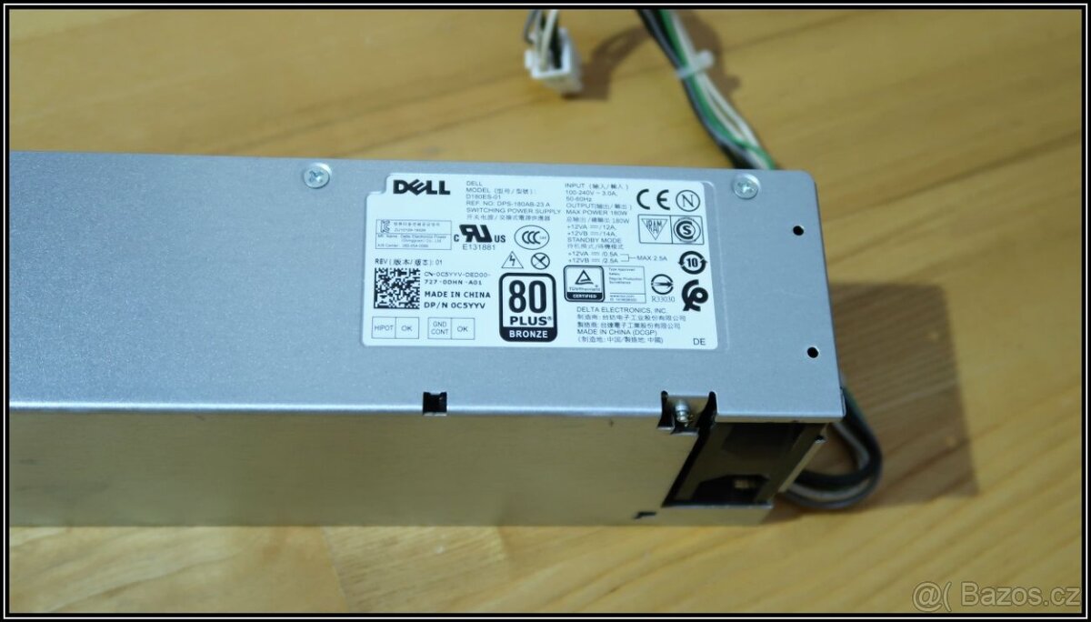 Zdroj Dell DPS-180AB-23A 180W 80plus - 2