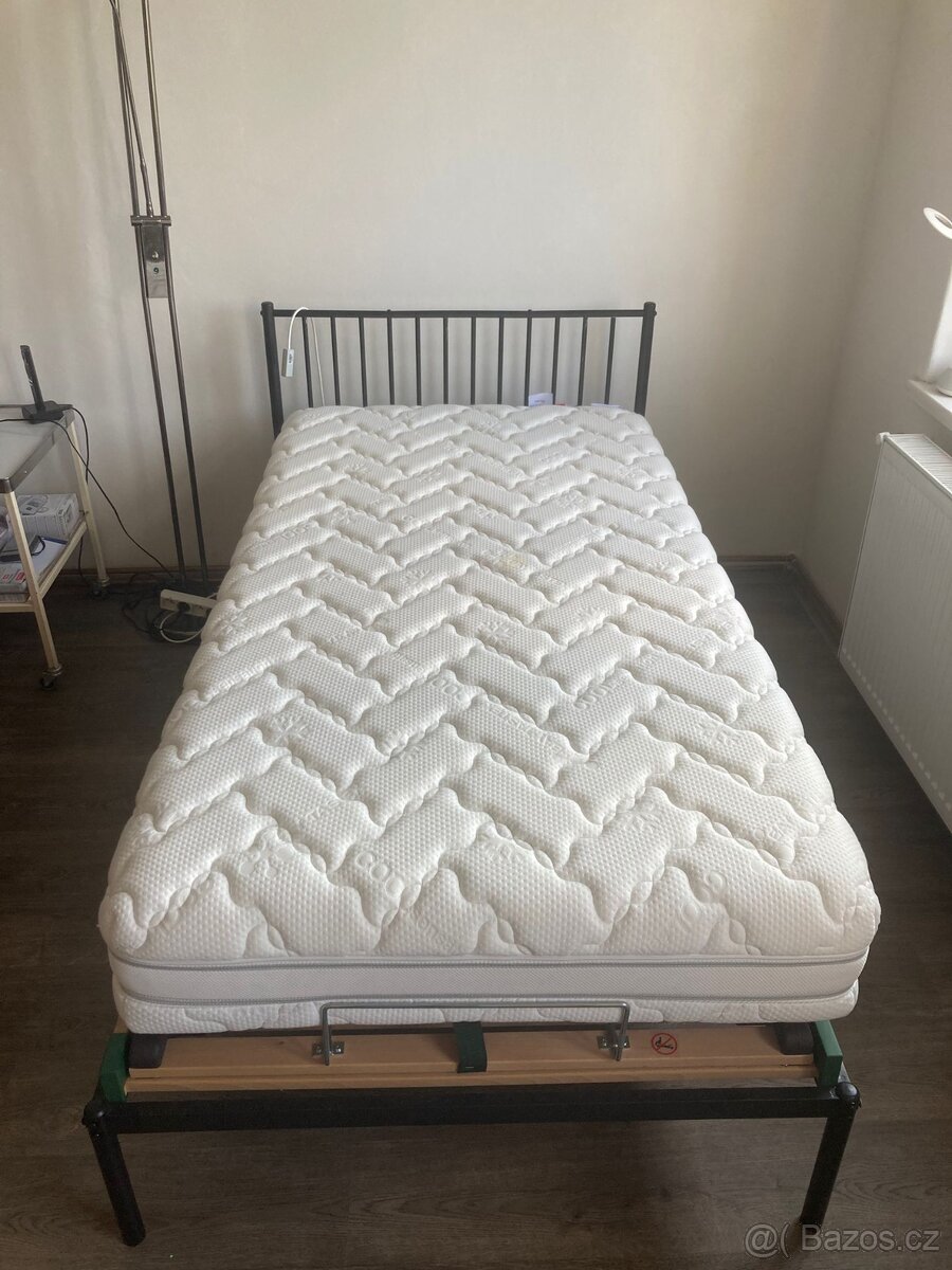 Kvalitní postel 100x190 v hodnotě 60tis Kč - 2
