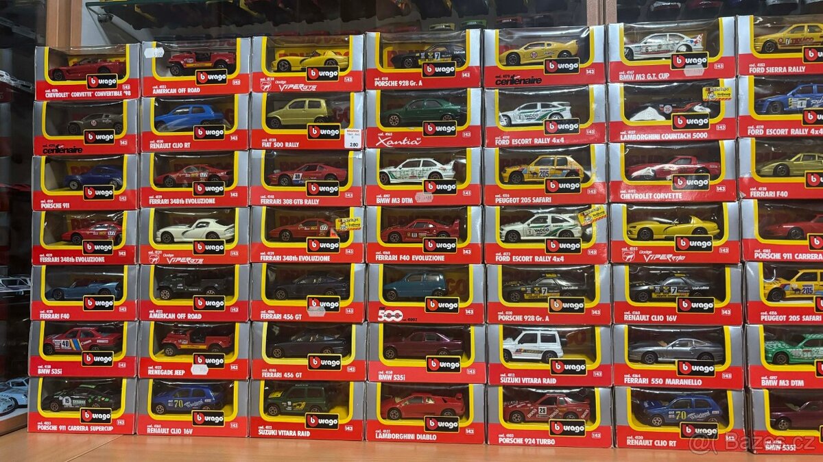 Modely Bburago 1:43 - 2