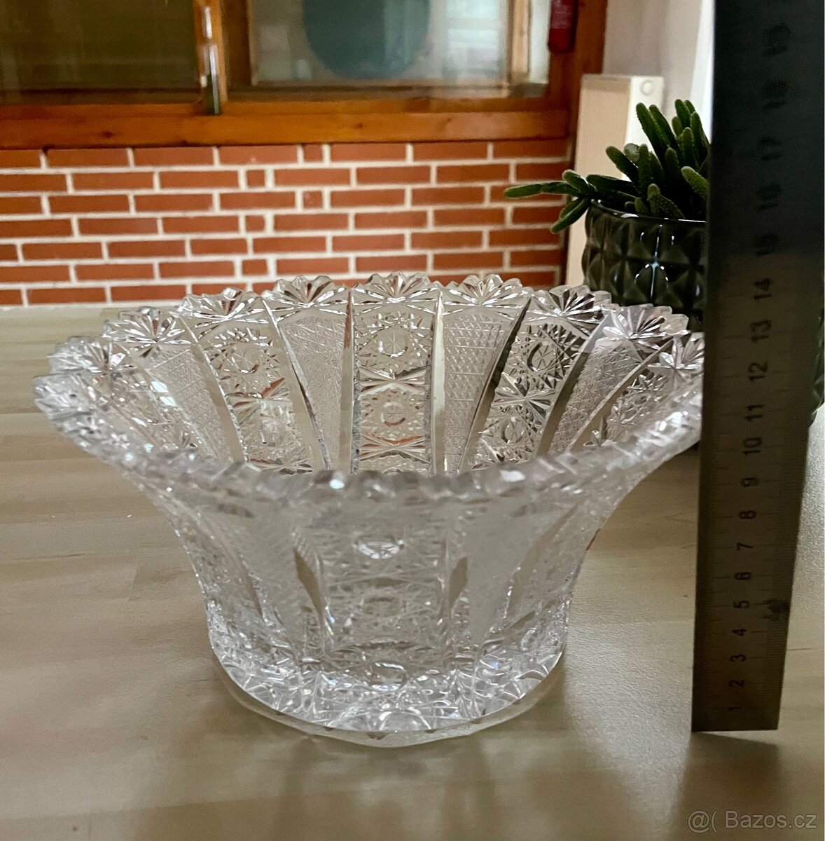 Mísa z broušeného skla - 2