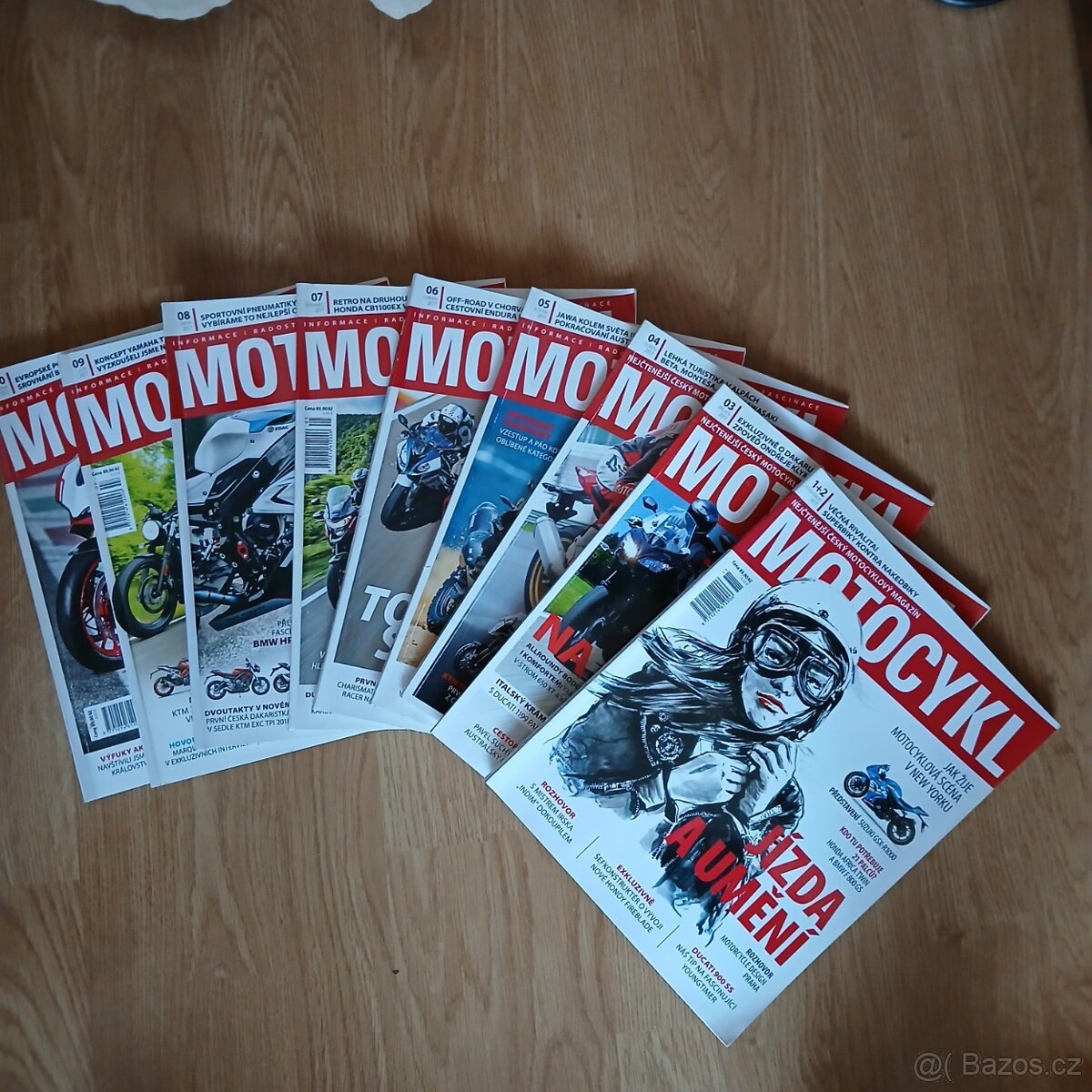 18x Motocykl ročník 2016 , 2017 - 2