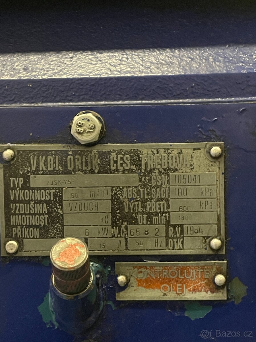 Kompresor Orlík 2JSK75 5.5kW - 2