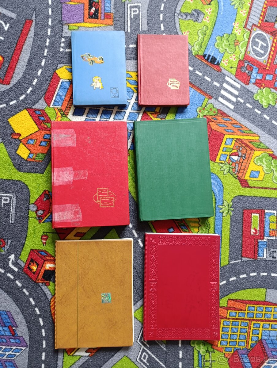 6 x album známek - 2