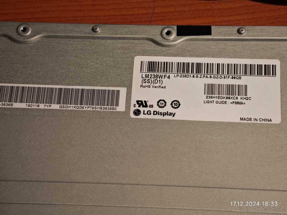 Acer BE240Y na díly - 2