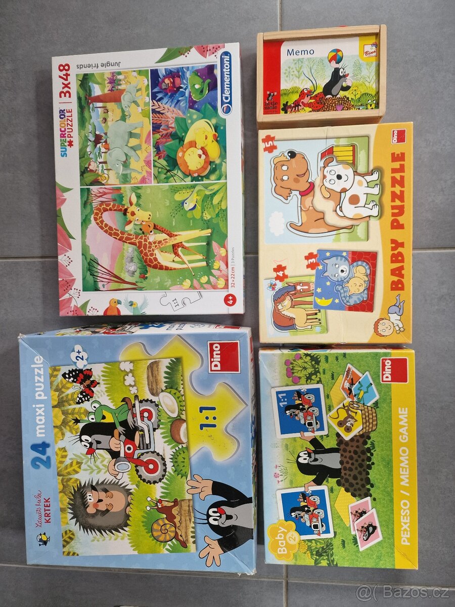 Puzzle a kostky - 2