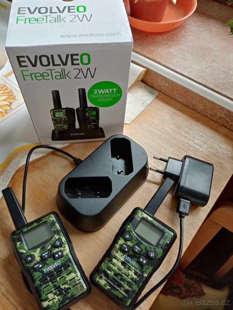 vysílačky EVOLVEO FreeTalk 2W - 2