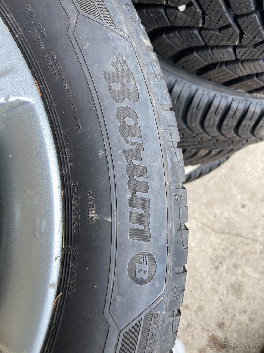 Sada Alu kol 5x112 s pneu 205/55/16, 4,5-6,5 mm - 2