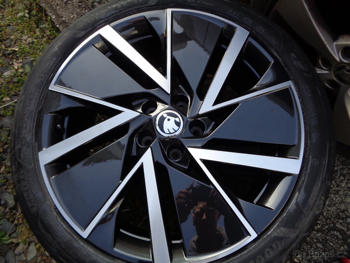 nový originál kola Škoda Superb 19 alu kola 5x112 - 2