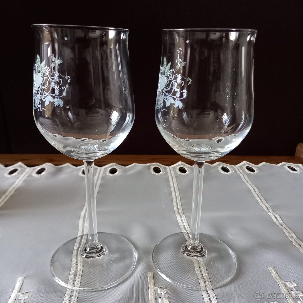Sklenky na víno - 2 kusy - 2