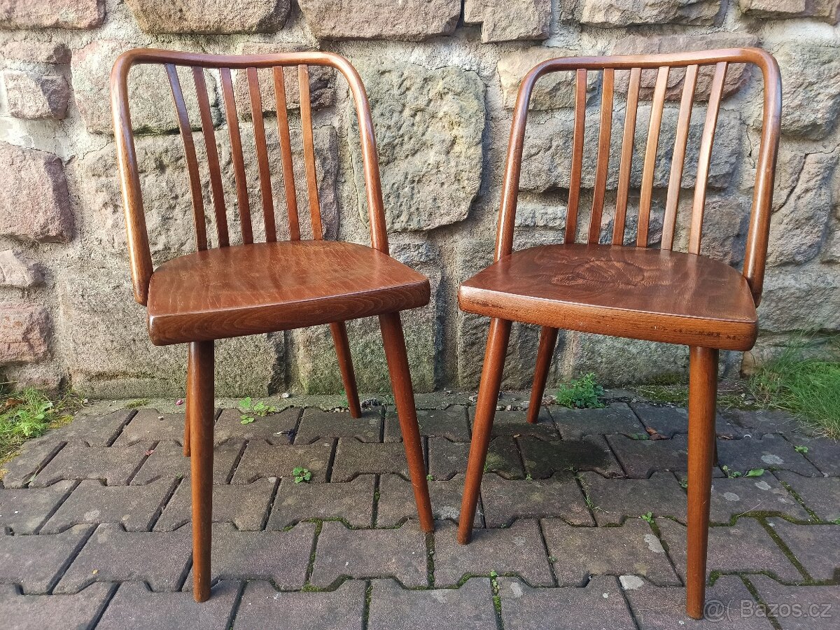 2 staré židle Schumann - 2