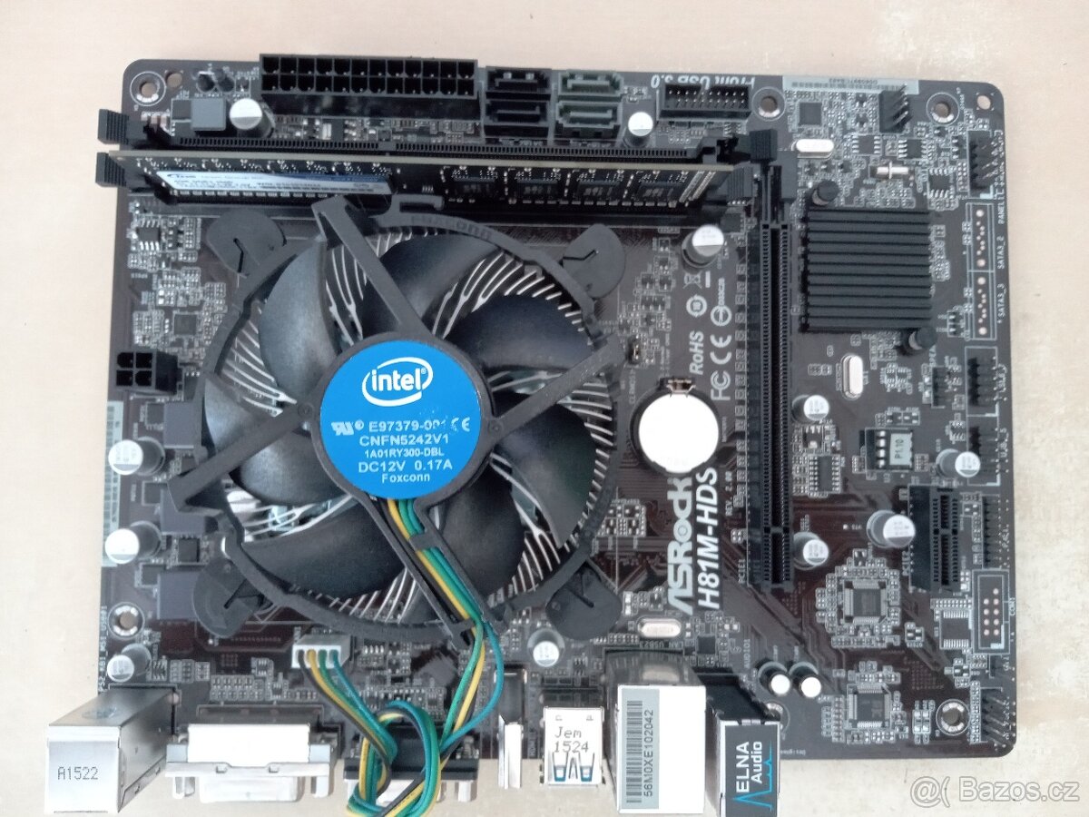 ASRock H81M-HDS - Core i3-4170, 8GB RAM - 2