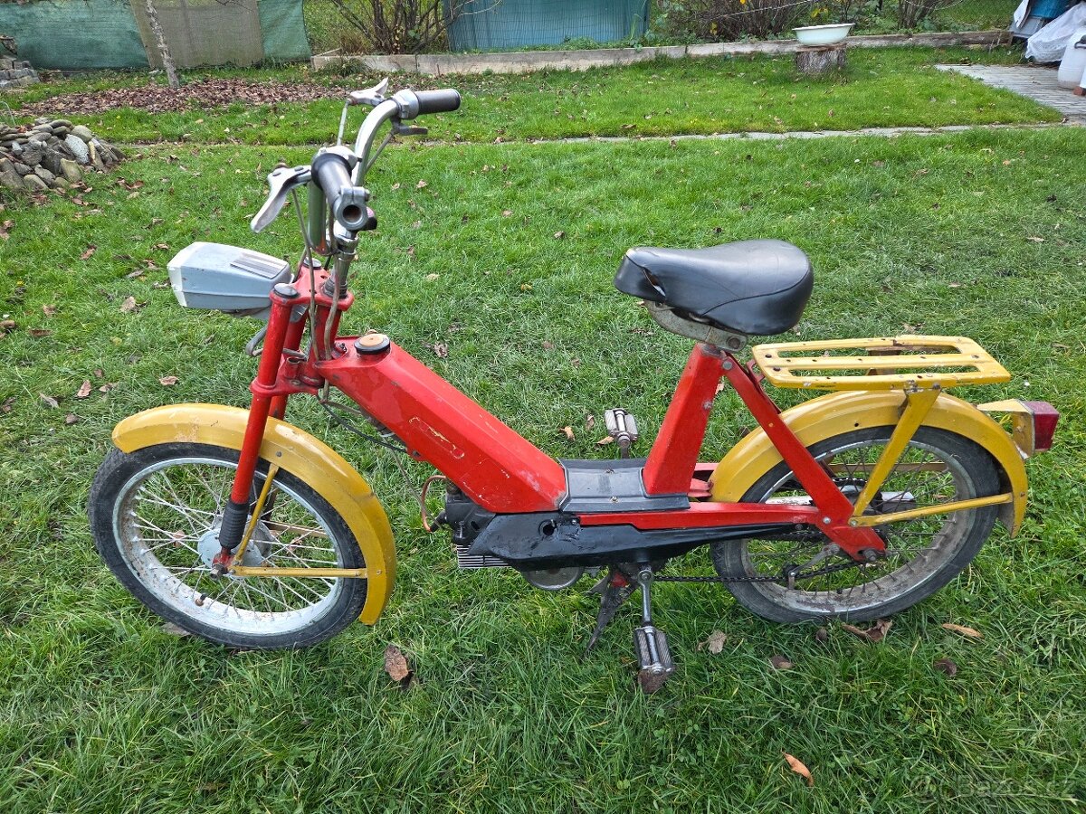 Babetta 207/206 s kartičkou, vzácná neodpružená, funkční 2. - 2