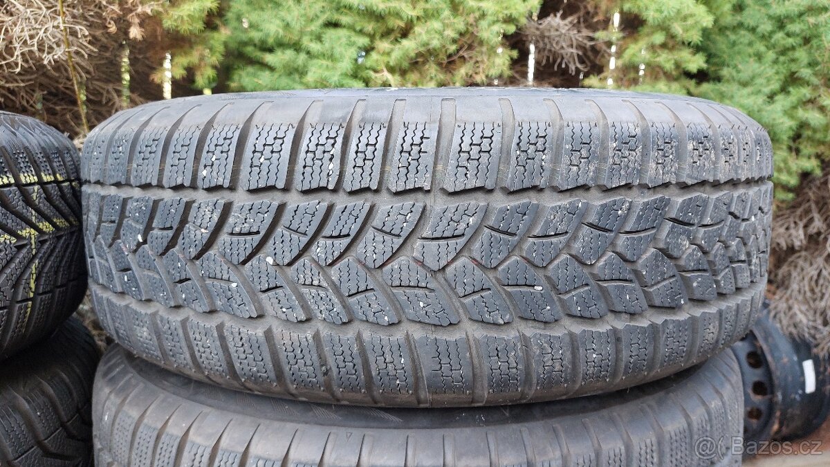 Kola zimní 16", ŠKODA, VW, rozteč 5x100mm, pneu 205/60/16 - 2