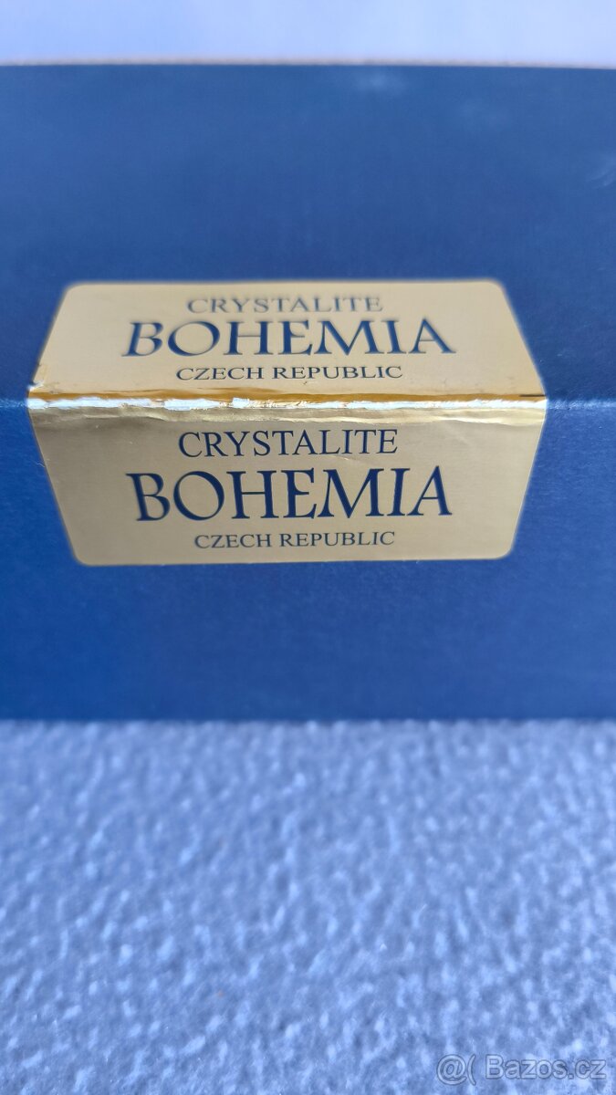 Crystalite Bohemia QUADRO dvě sady slenic na panáky - 2