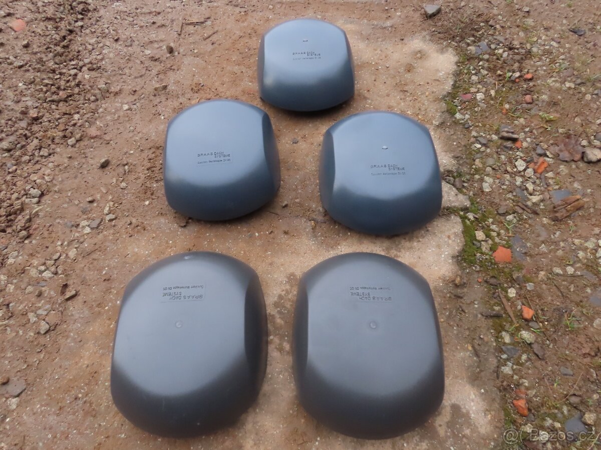 Prodám kryt nástavce odvětrání kanalizace Bramac černý - 2