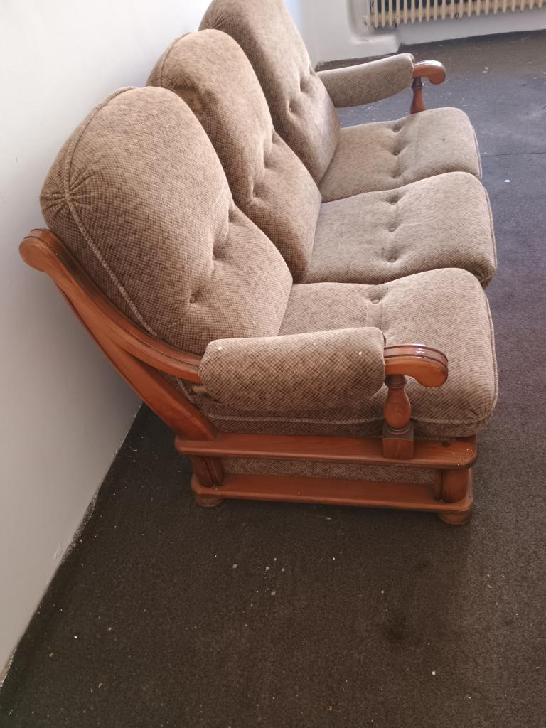 Rozkládací gauč + 2 křesla - 2