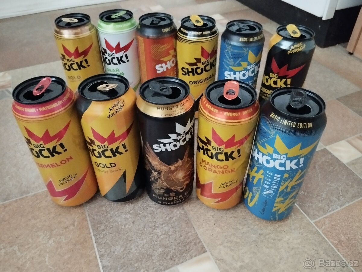 PRODÁM 3 PYTLE PLECHOVEK OD ENERGY DRINKŮ - 2