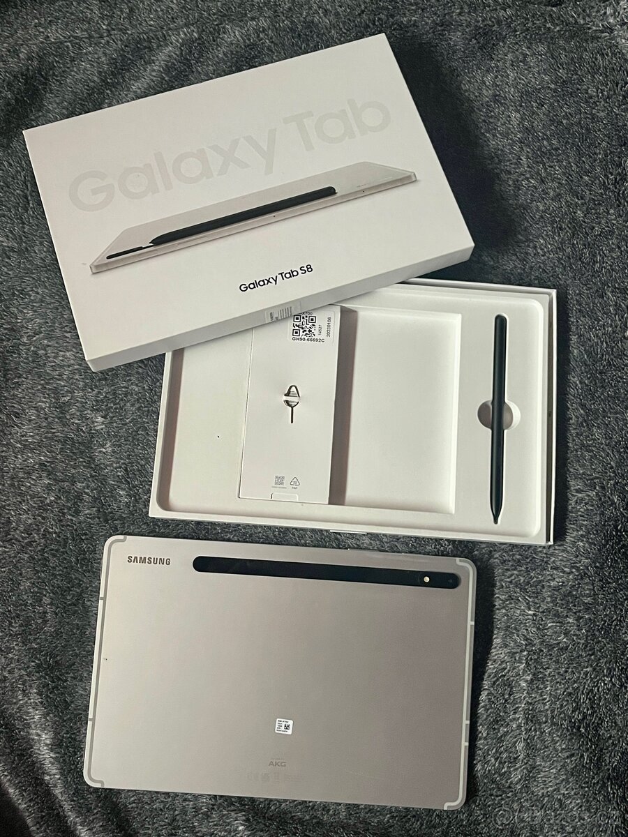 TABLET Samsung Galaxy Tab S8 Wi-Fi (SM-X700) 128GB Silver - 2