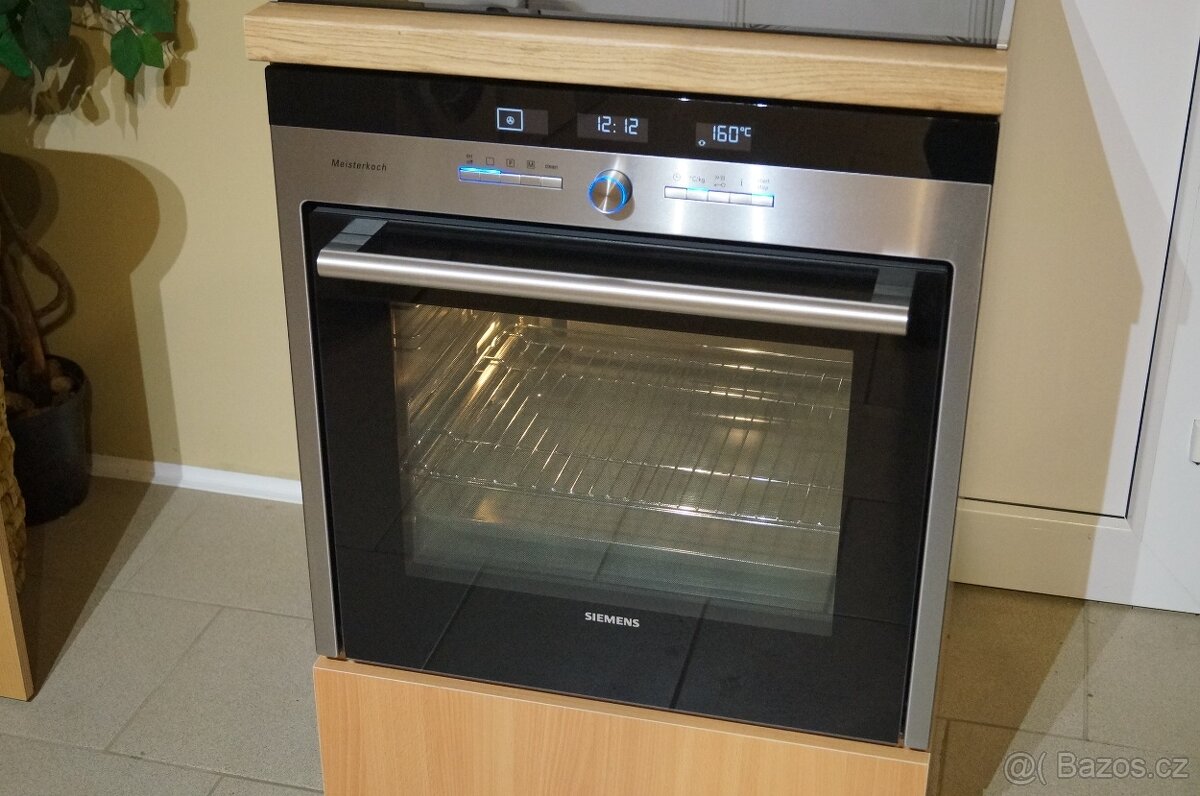 Trouba nerezová Siemens HB36AU560, lyžiny - 2