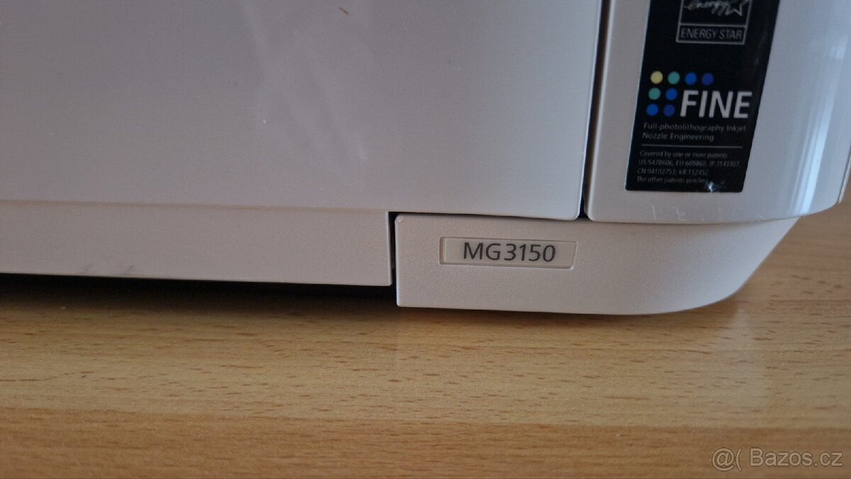 Canon PIXMA MG3150 bez barev. - 2