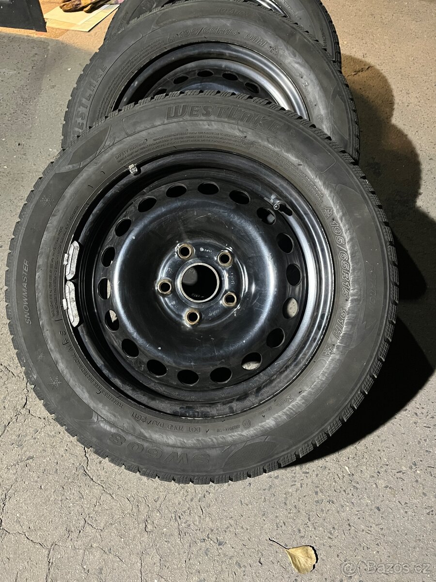 4x zimní pneu 195/65 R15 - 2
