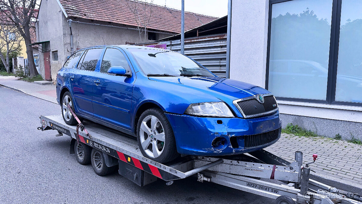 Vůz na náhradní díly Škoda Octavia 2 RS kombi 2006 BWA GVT L - 2