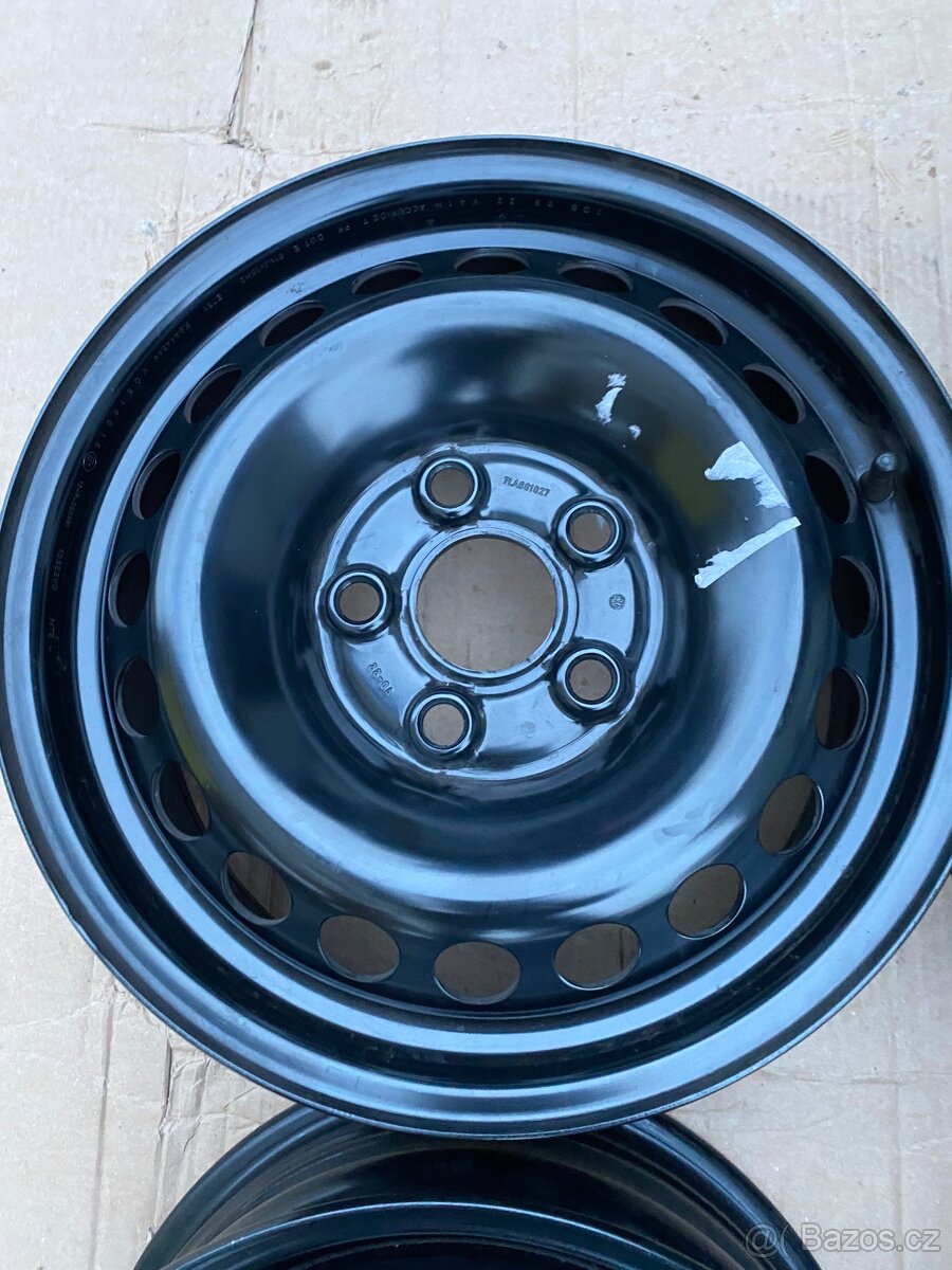 Nové Originál plechové disky Volkswagen t5, t6 / 5x120 - 2